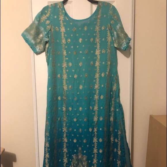 Pakistan Indian Bollywood shalwar kameez duputta - Picture 7 of 14